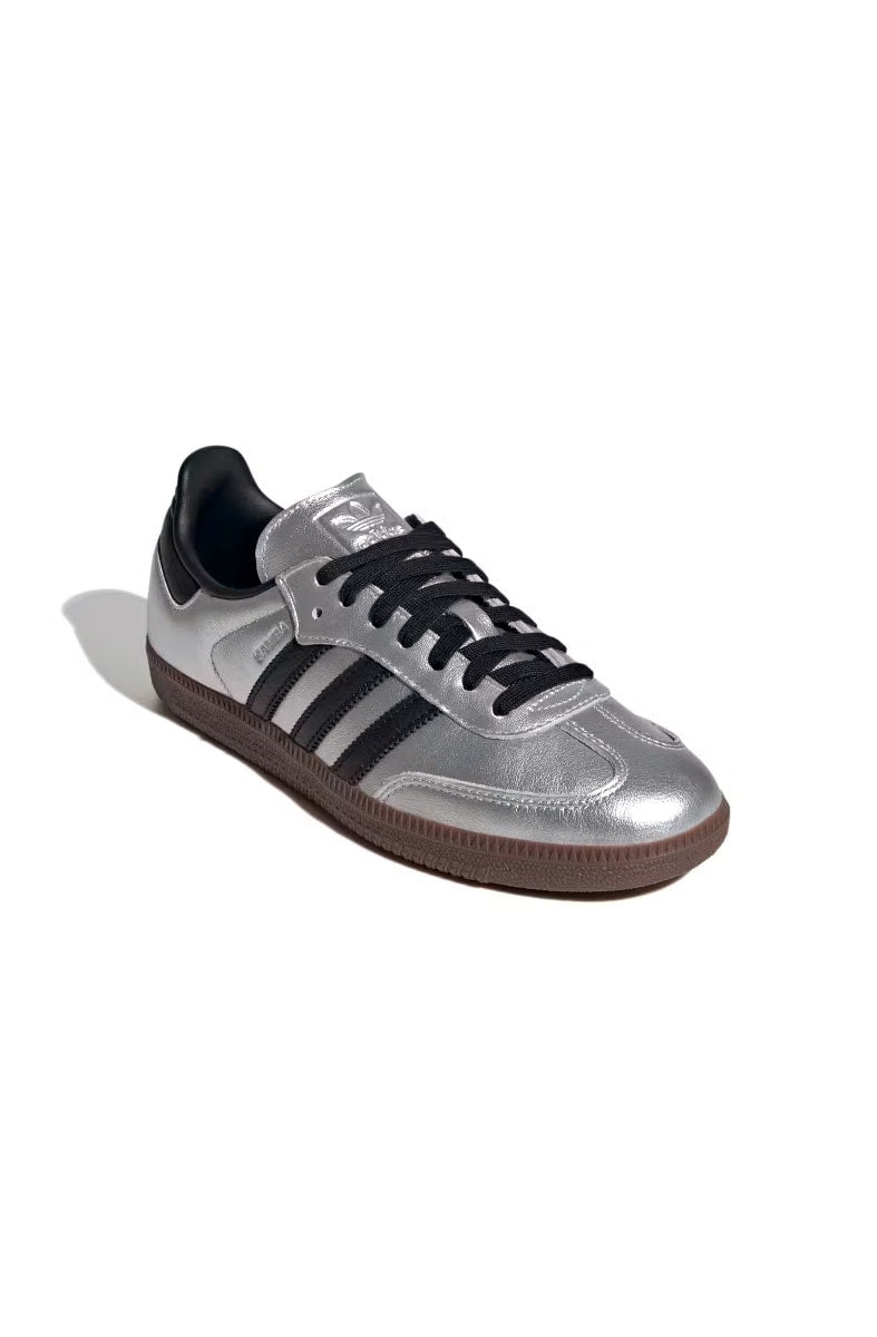 Tênis Adidas Samba OG Feminino Prata/Preto JI4218