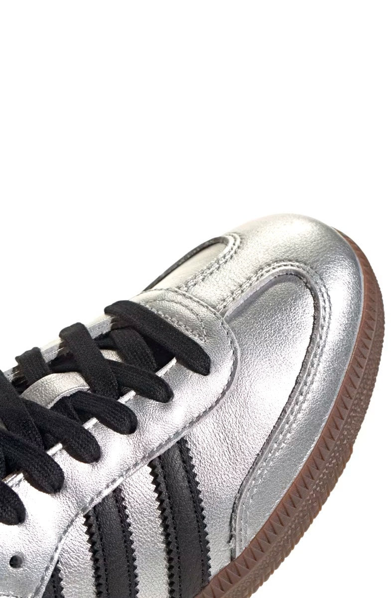 Tênis Adidas Samba OG Feminino Prata/Preto JI4218