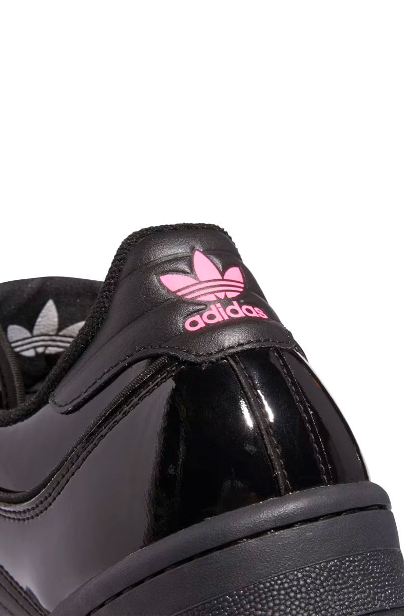 Tênis Adidas Rivalry Low PV Preto/Rosa IH8065