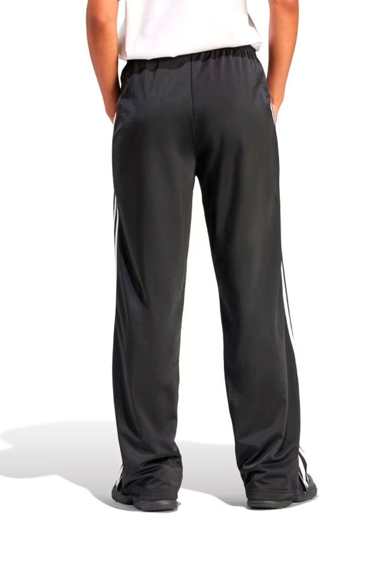 Calça Adidas Firebird Loose Track Preto/Branco