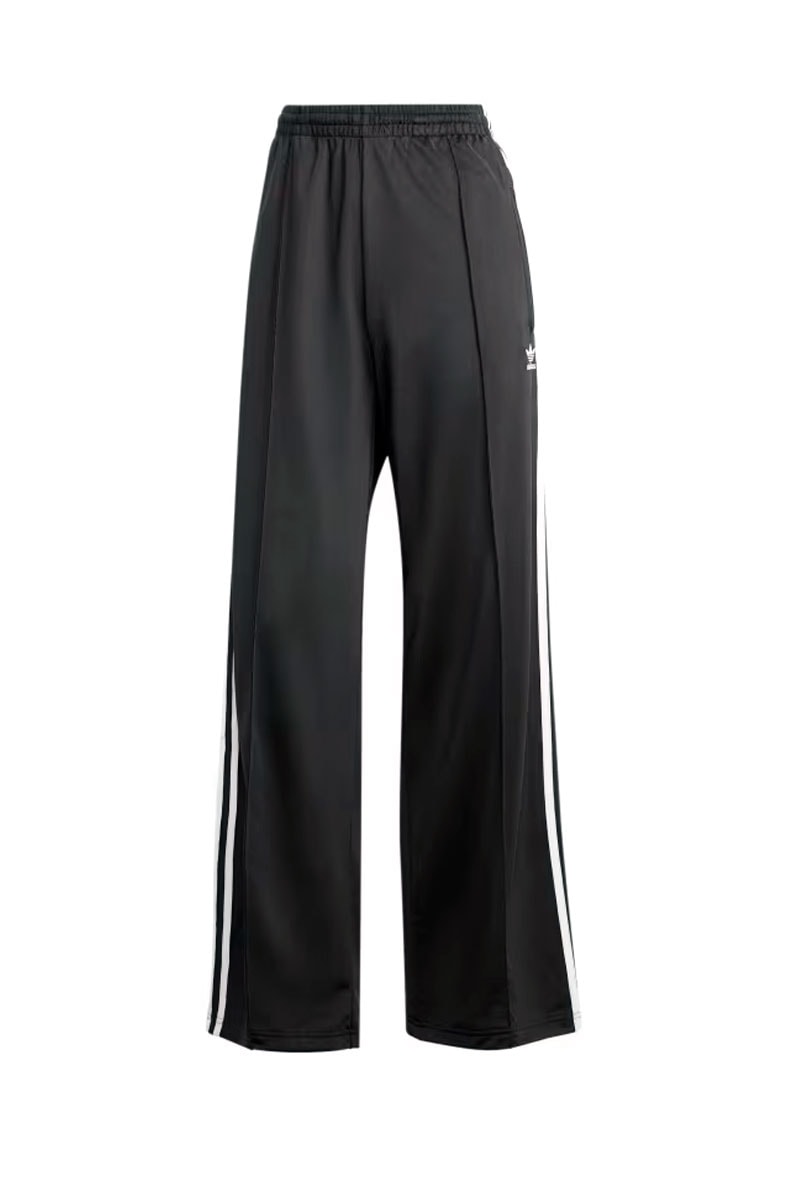 Calça Adidas Firebird Loose Track Preto/Branco