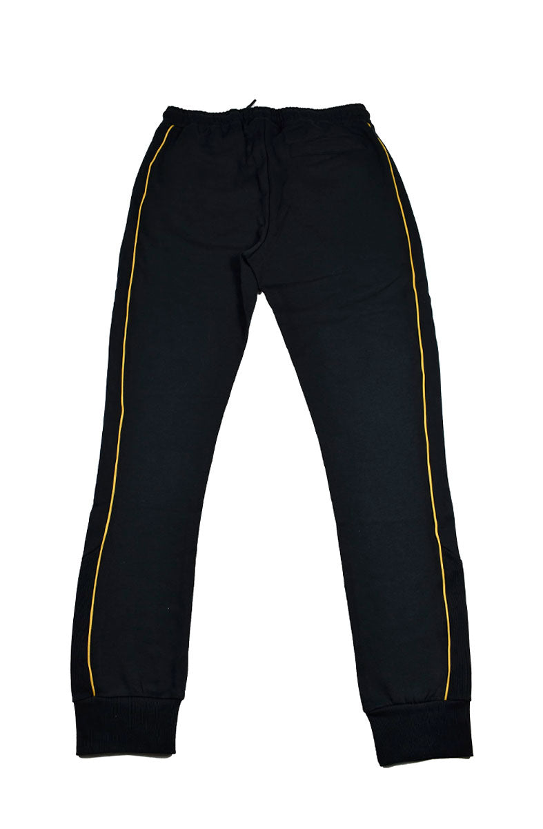 Calça Umbro Masculino Panelled Jogger Preto/Vinho/Ouro Antigo