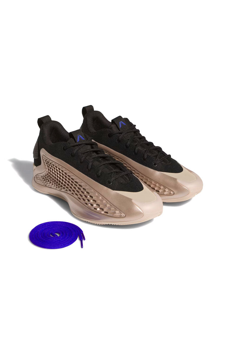 Tênis Adidas Basquete Anthony Edwards 1 Low Champagne/Preto JQ6133