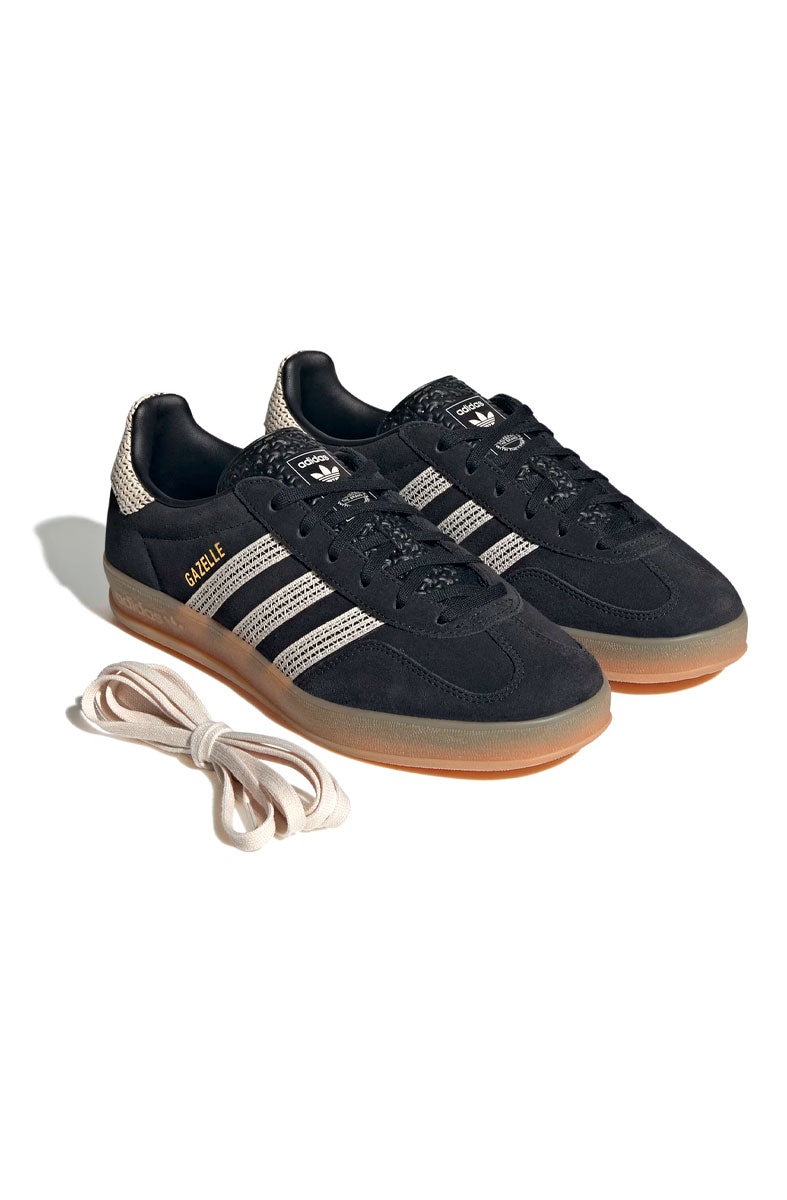 Tênis Adidas Gazelle Indoor Preto/Branco JI2755