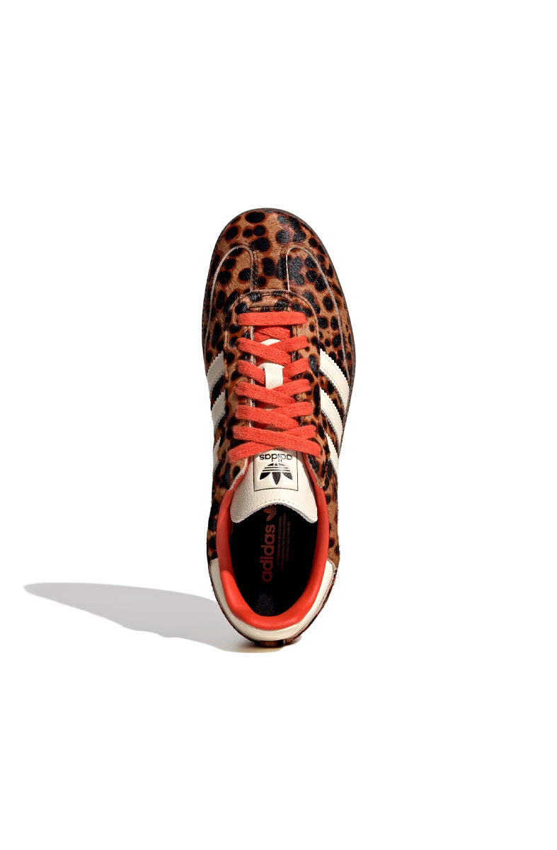 Tênis Adidas Samba OG Leopard Pack Branco/Laranja JI2734