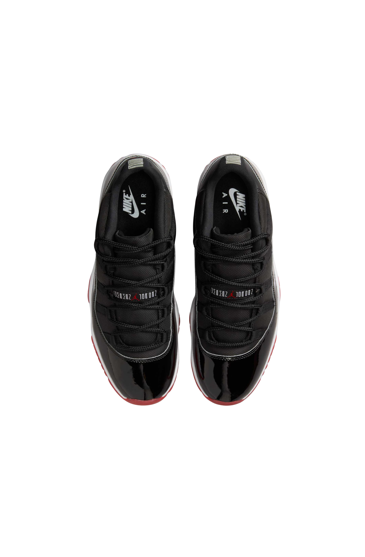 Tênis Nike Air Jordan 11 Retro Low Bread Preto/Vermelho FV5104-006