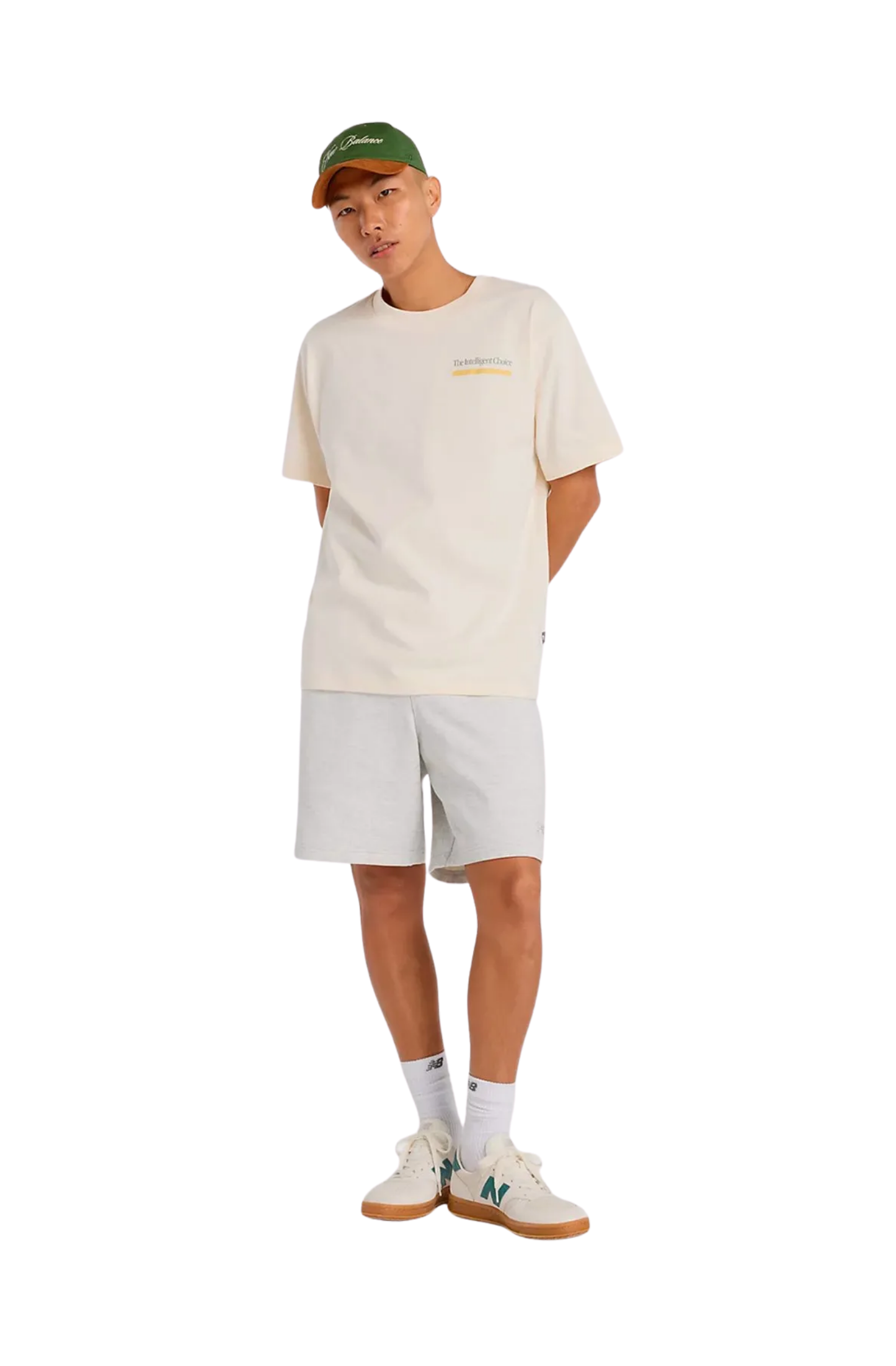 Camiseta New Balance Athletics Intelligent Choice Off-White