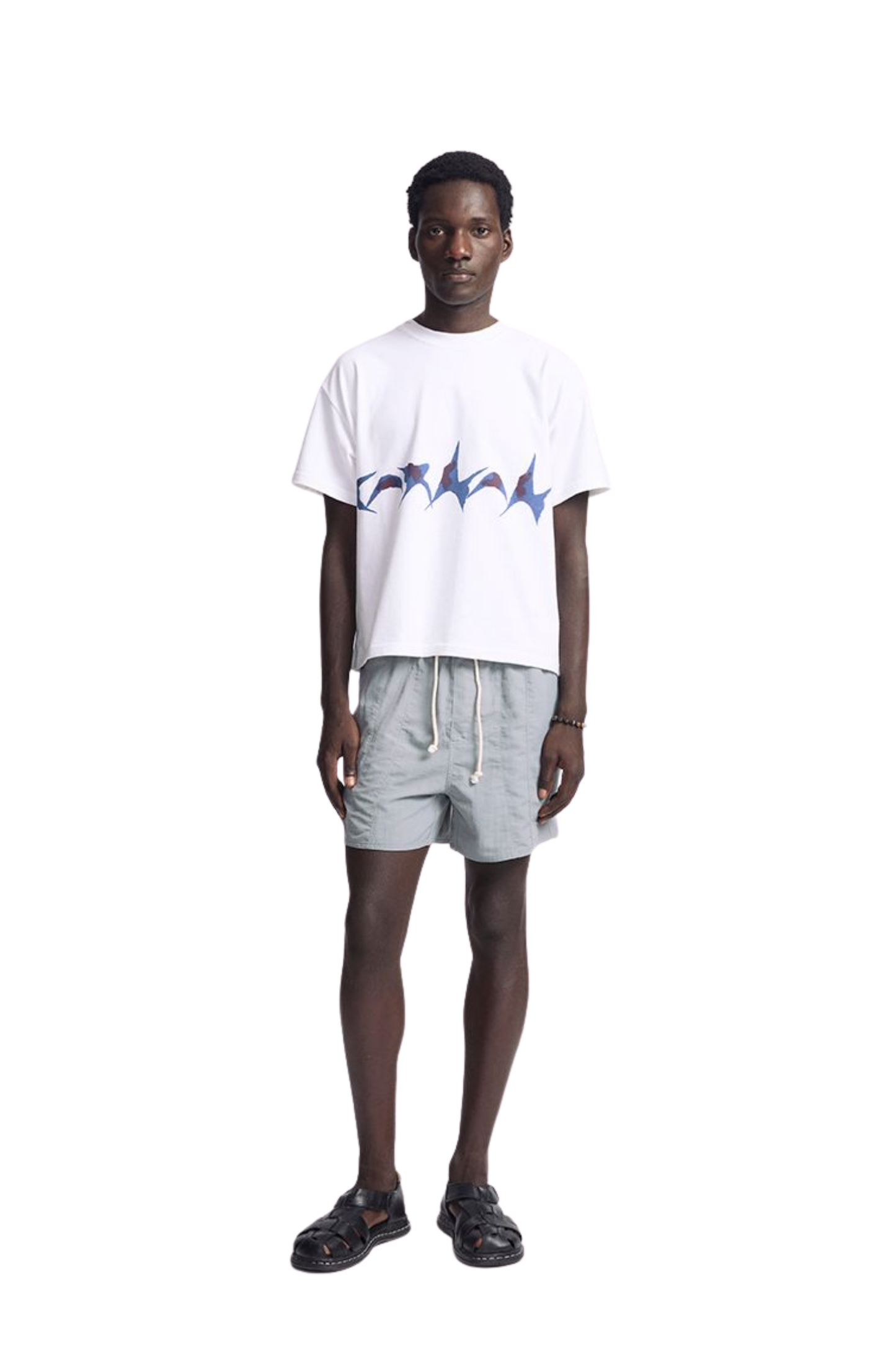 Camiseta CARNAN Star Boxy T-shirt Off-White