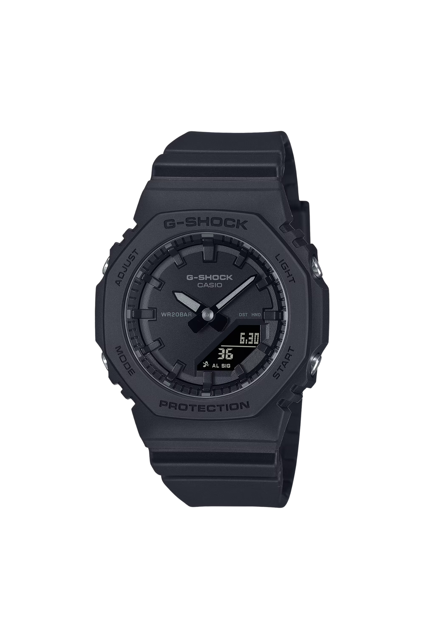 Relógio Casio G-Shock Digital Analógico Feminino Preto/Preto