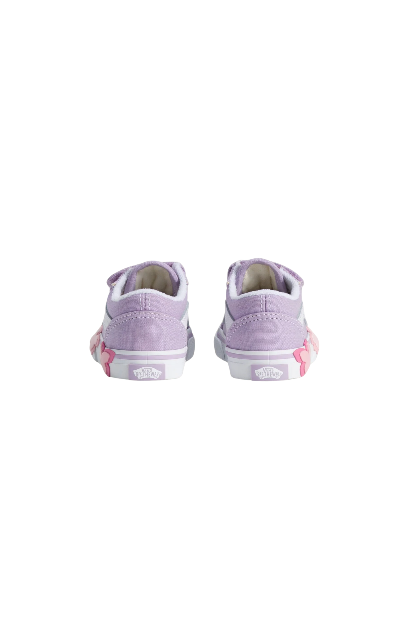 Tênis Vans Old Skool Velcro Infantil Roxo/Branco VN000EFHFSF
