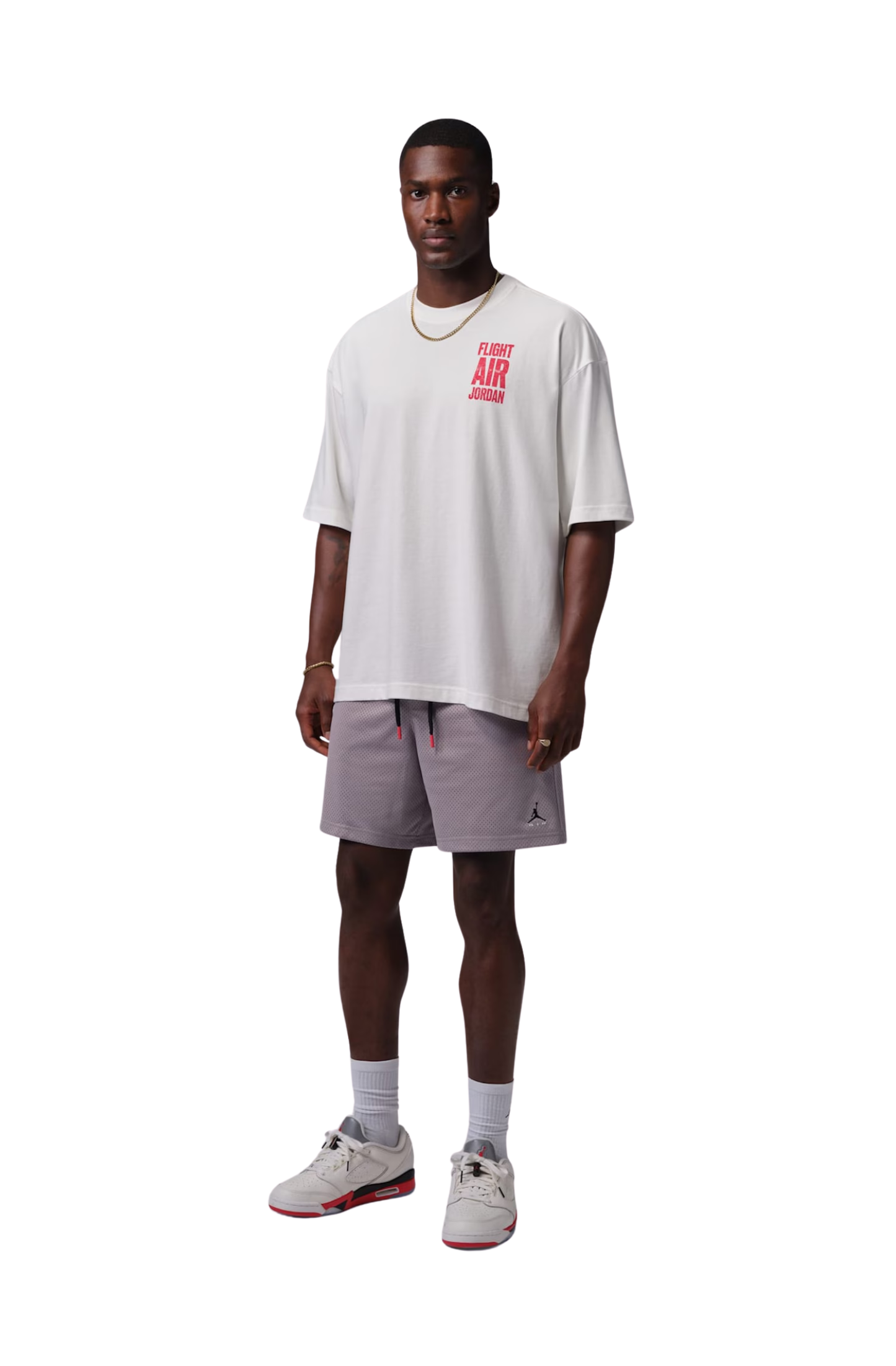 Camiseta Jordan Flight Graphic Basketball 96 Branco