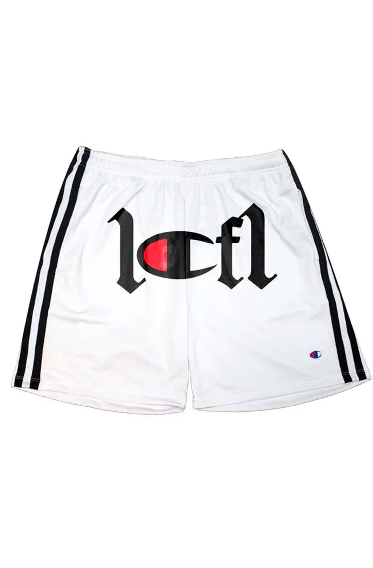 Bermuda Champion Basket x Exclusiviist 1OF1 Transfer Branco - NewSkull