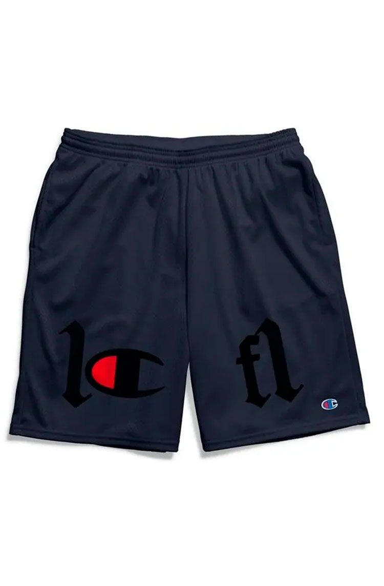 Bermuda Champion Mesh x Exclusiviist 1OF1 Transfer Preto - NewSkull