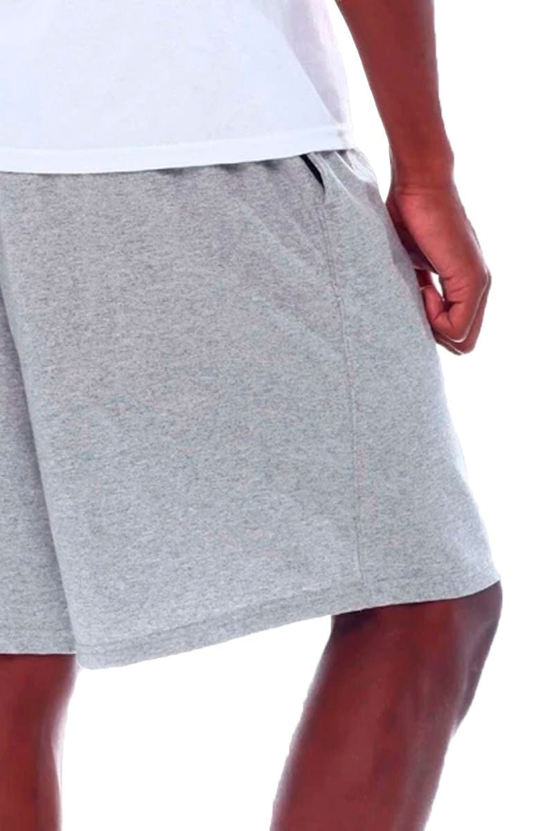 Bermuda Champion Moletom Jersey Logo Ink Mescla - NewSkull