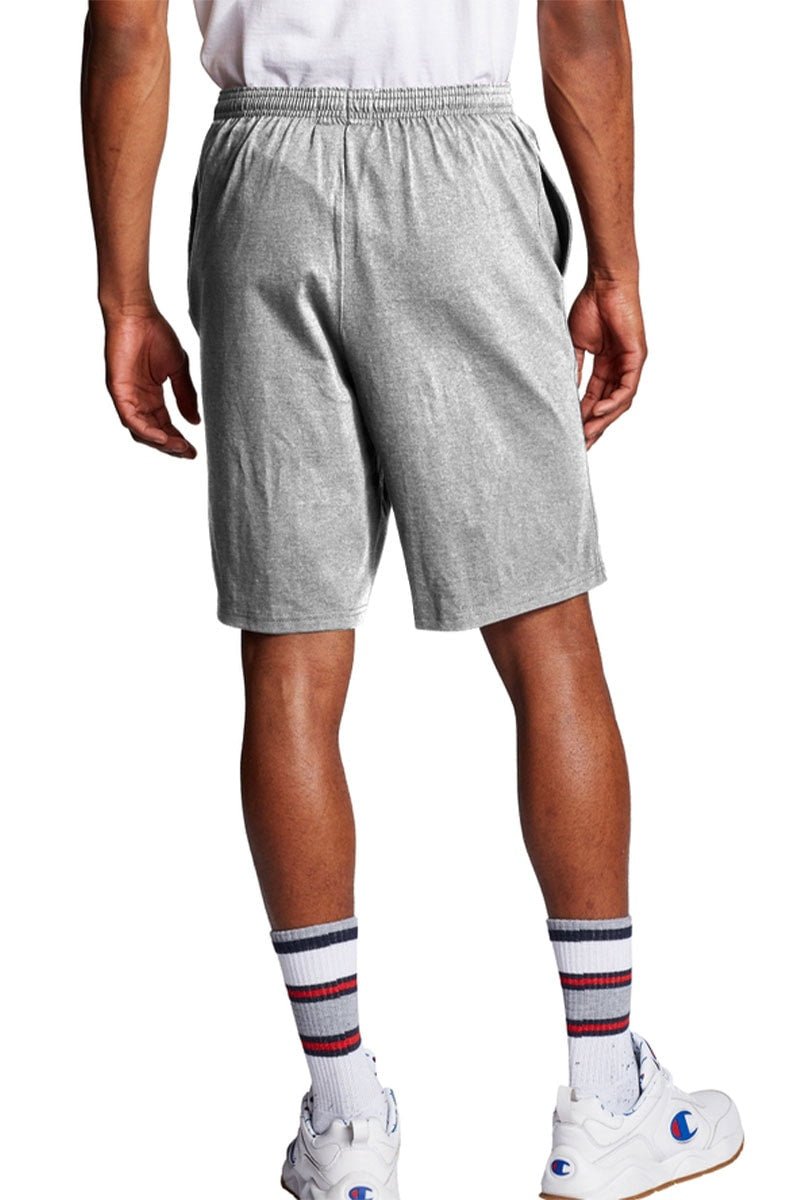 Bermuda Champion Moletom Jersey Logo Patch C Mescla - NewSkull