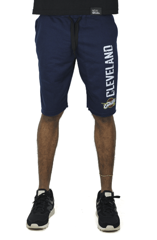Bermuda de Moletom NBA Cleveland Cavaliers Azul - NewSkull