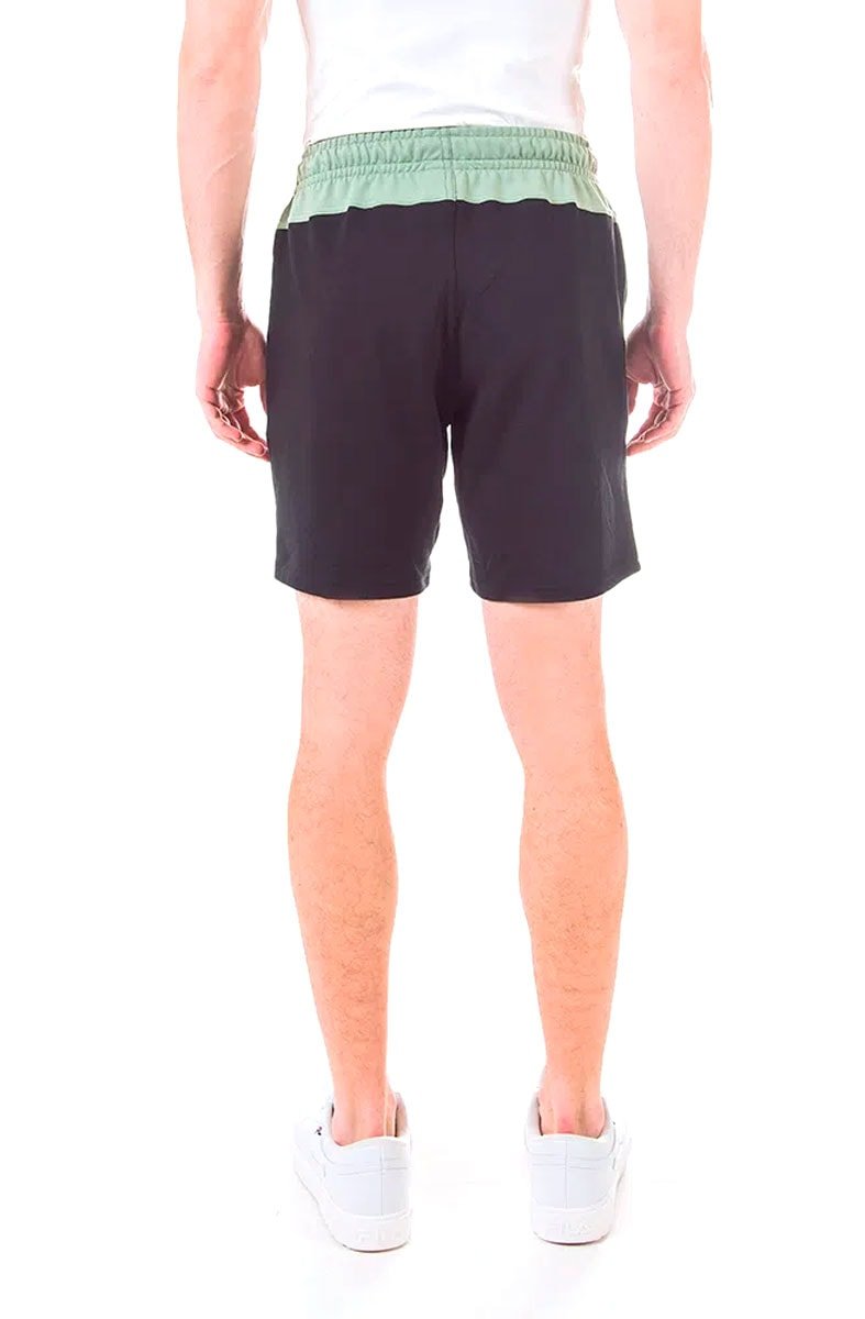 Bermuda Fila Comfort Colors Preta/Verde - NewSkull