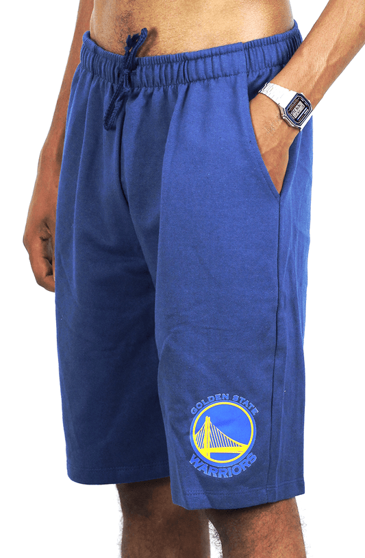 BERMUDA NBA MOLETOM GOLDEN STATES WARRIORS AZUL - NewSkull