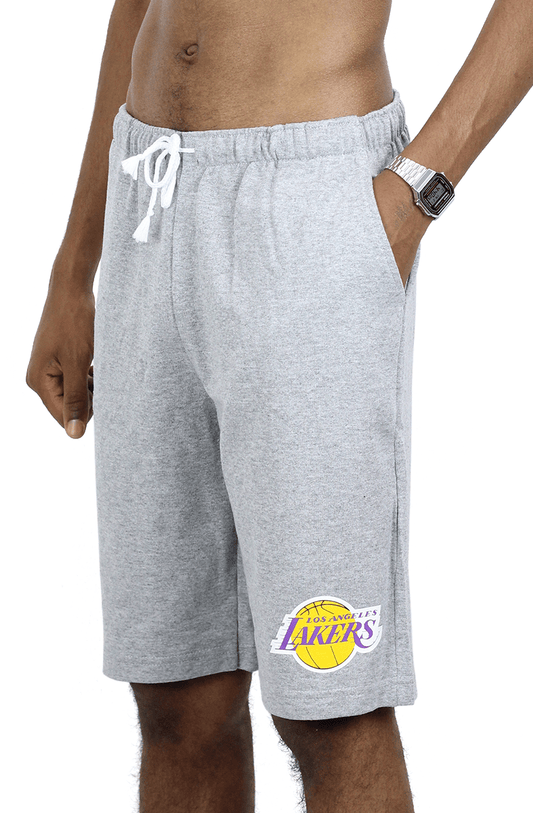 BERMUDA NBA MOLETOM LOS ANGELES LAKERS MESCLA 1 - NewSkull