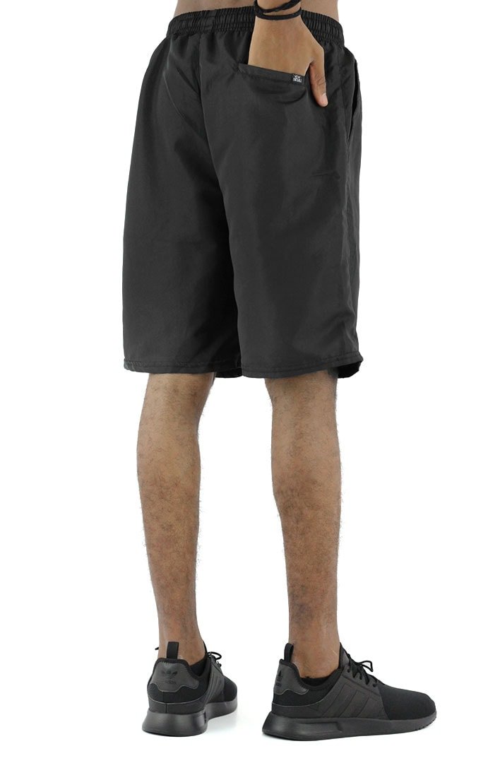 Bermuda NewSkull Tactel Preta/Preta - NewSkull