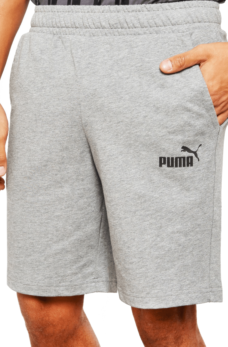 BERMUDA PUMA MOLETOM ESSENTIALS SWEAT CINZA - NewSkull