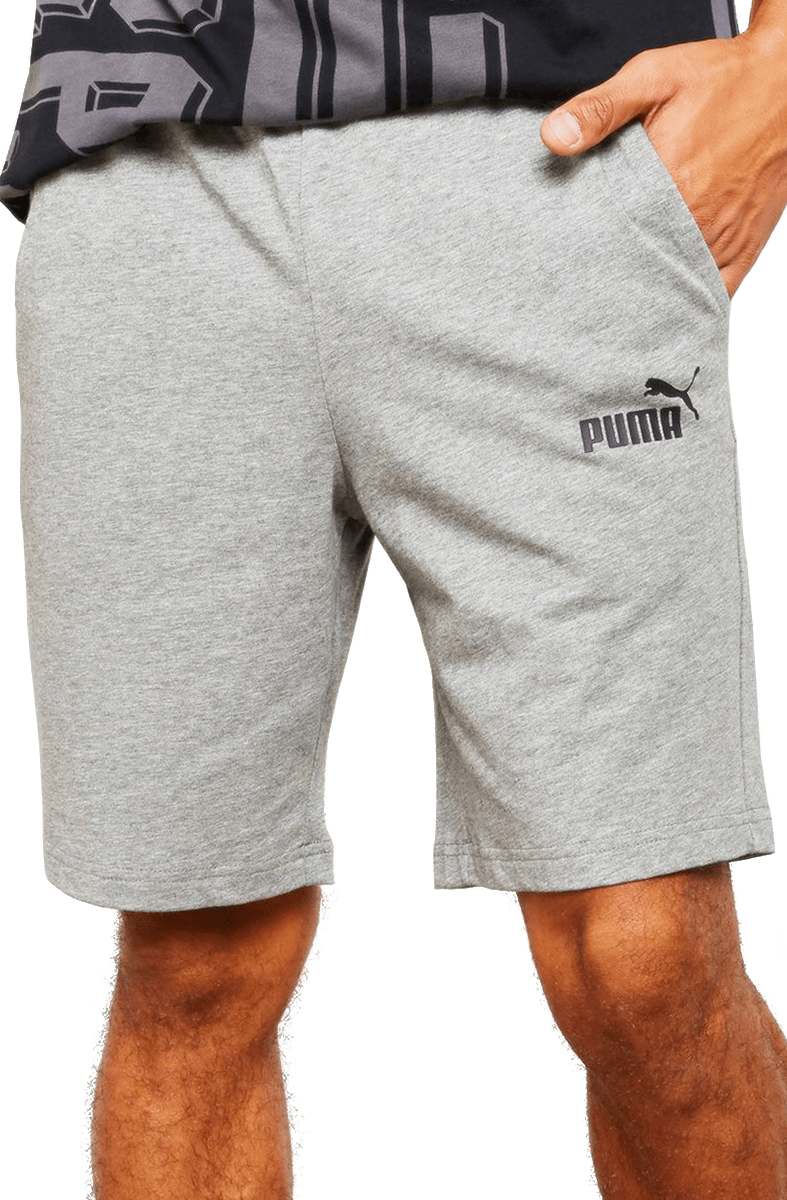 BERMUDA PUMA MOLETOM ESSENTIALS SWEAT CINZA - NewSkull