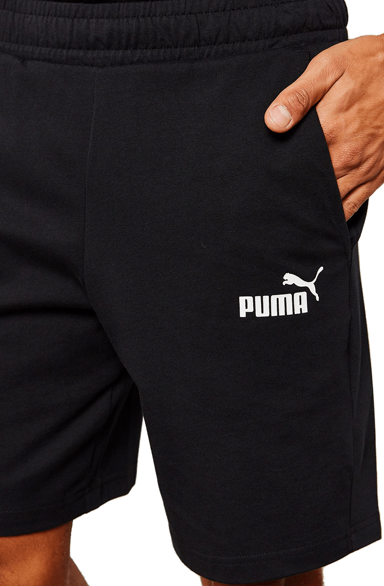 BERMUDA PUMA MOLETOM ESSENTIALS SWEAT PRETA - NewSkull