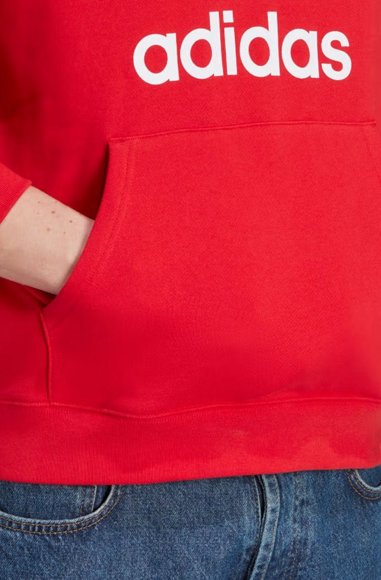 Blusa Adidas Moletinho Com Capuz Adicolor Classics Trefoil Vermelho - NewSkull