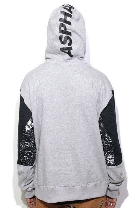 Blusa de Moletom Asphalt Yacht Club Honeycomb Pocket Cinza - NewSkull