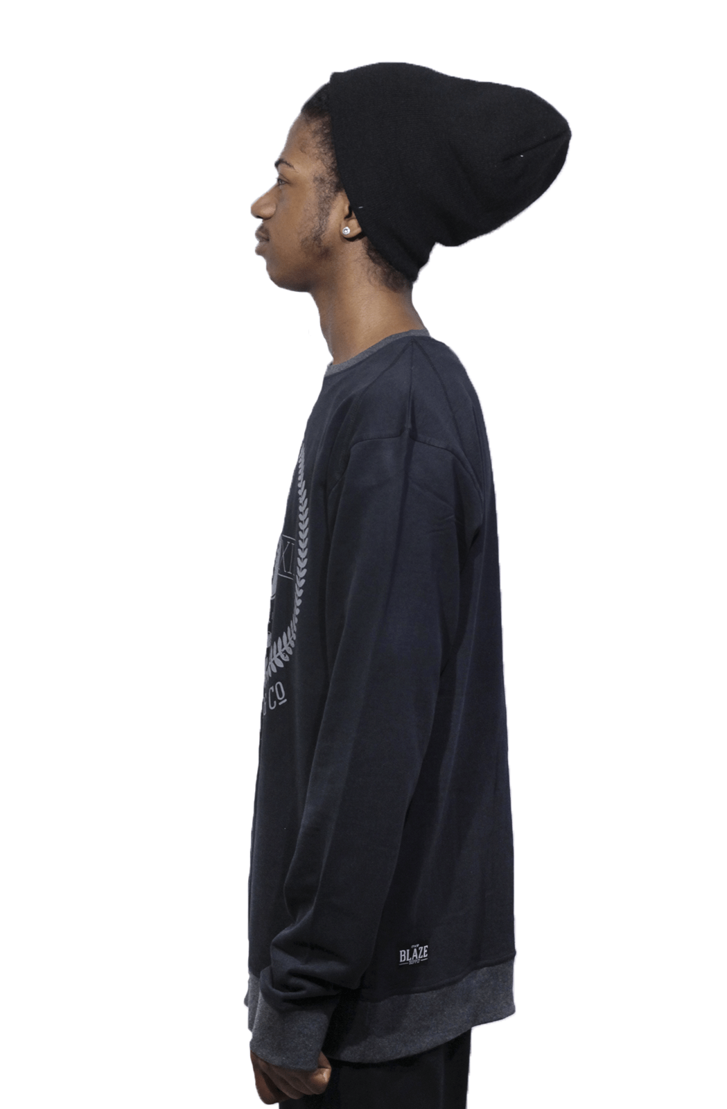 Blusa de Moletom Careca Blaze Supply Big B Preto - NewSkull
