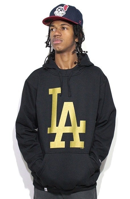 Blusa de Moletom New Era MLB Los Angeles Dodgers Preto - NewSkull