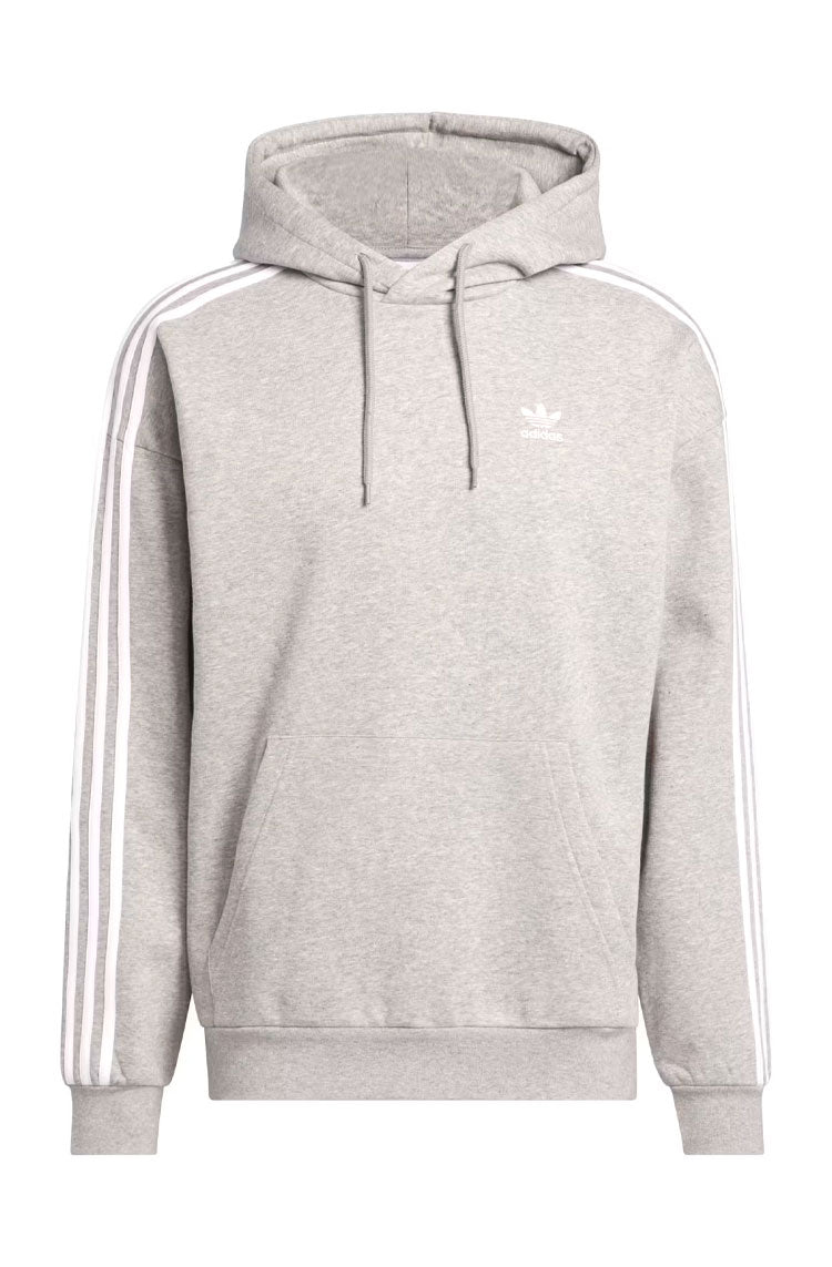 Blusa Moletom Adidas Capuz Baggy Adicolor Cinza/Branco - NewSkull