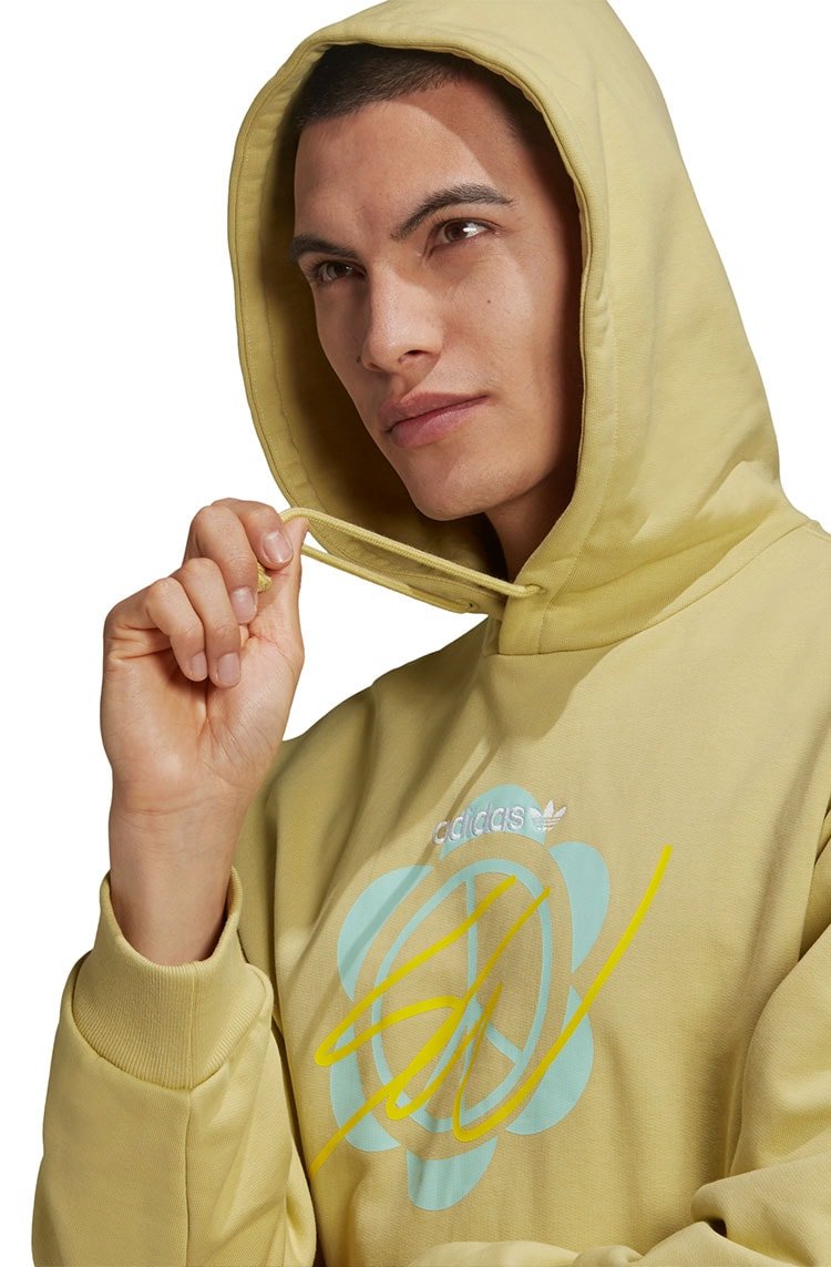 Blusa Moletom Adidas Superturf Adventure x Sean Wotherspoon Verde/Amarelo - NewSkull