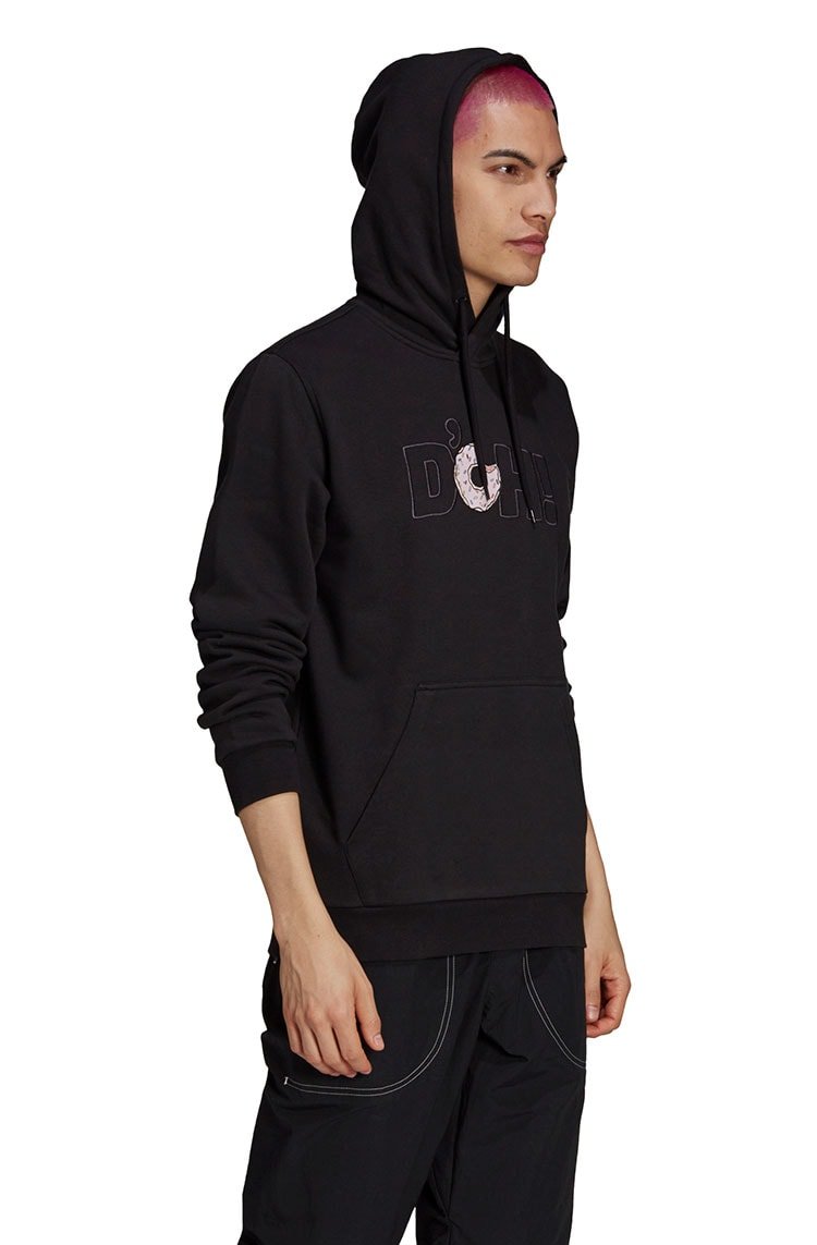 Blusa Moletom Adidas The Simpsons DOH Preto/Lilas - NewSkull