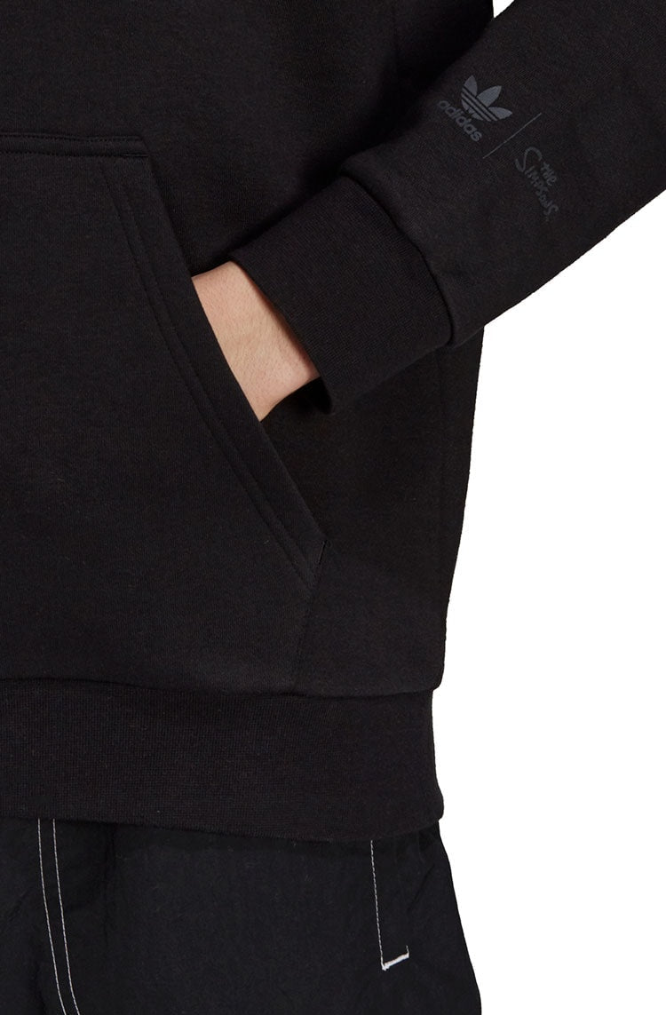 Blusa Moletom Adidas The Simpsons DOH Preto/Lilas - NewSkull