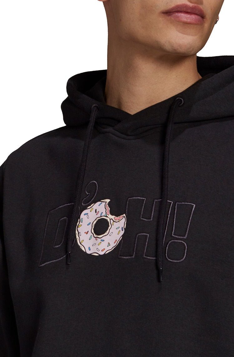 Blusa Moletom Adidas The Simpsons DOH Preto/Lilas - NewSkull