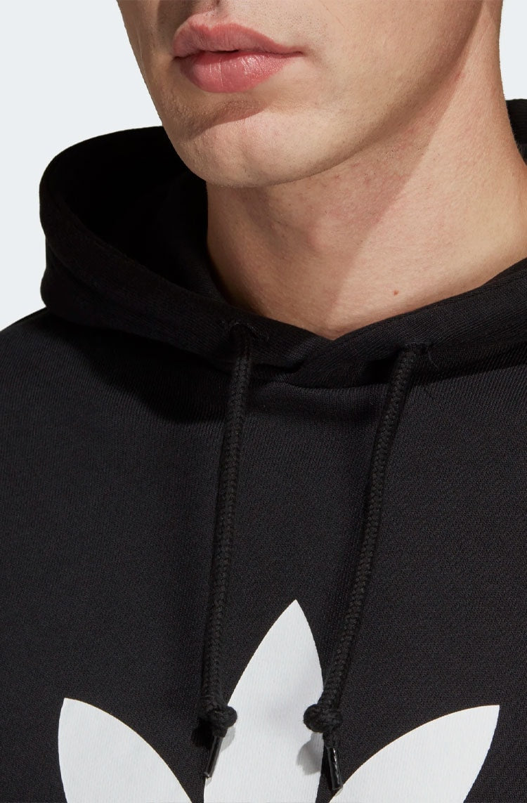 Blusa Moletom Adidas Trefoil Capuz Preto - NewSkull
