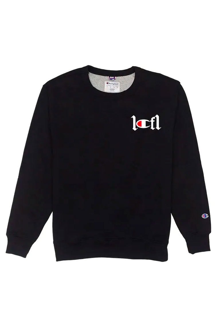 Blusa Moletom Careca Champion Transfer 10F1 Exclusiviist Preto - NewSkull