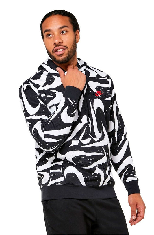 Blusa Moletom NIKE Sportswear Hand Drawn Club - NewSkull