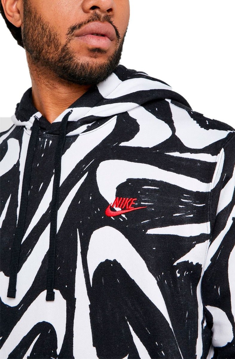 Blusa Moletom NIKE Sportswear Hand Drawn Club - NewSkull