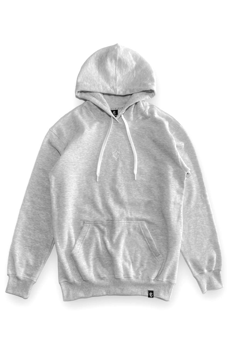 Blusão Moletom Canguru Caos Art Ink Cinza Mescla - NewSkull