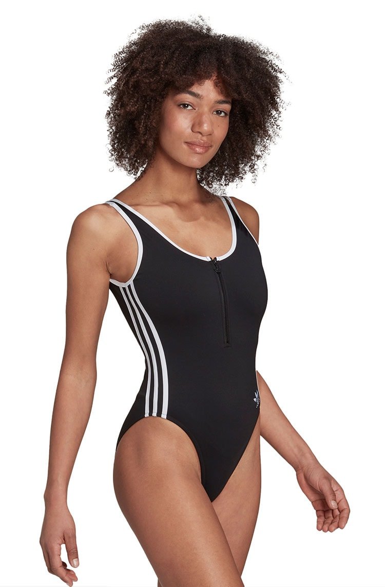 Body Adidas Adicolor Classics Primeblue Preto/Branco - NewSkull