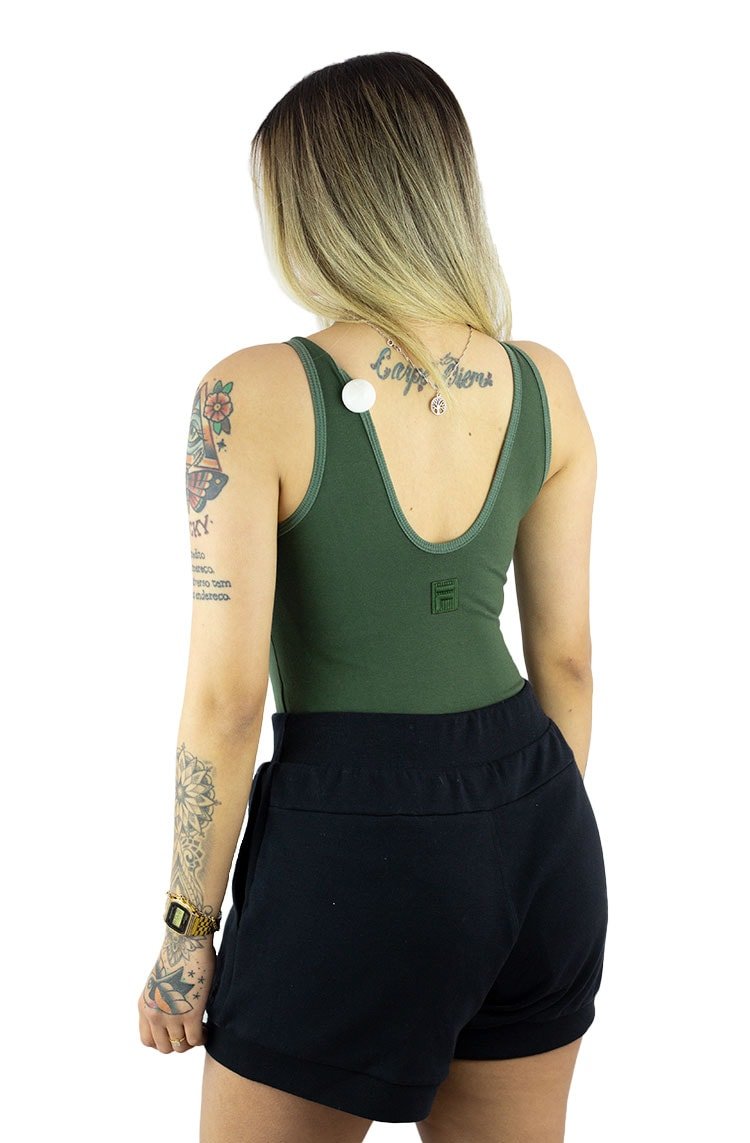 Body Fila Yatee Feminino Verde - NewSkull