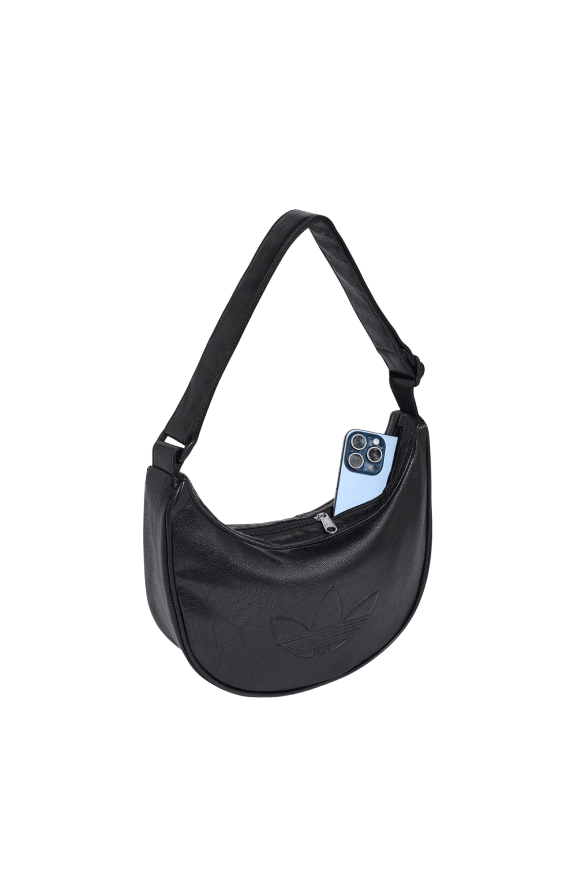 Bolsa Adidas Adicolor Half Crescent PU Preto - NewSkull