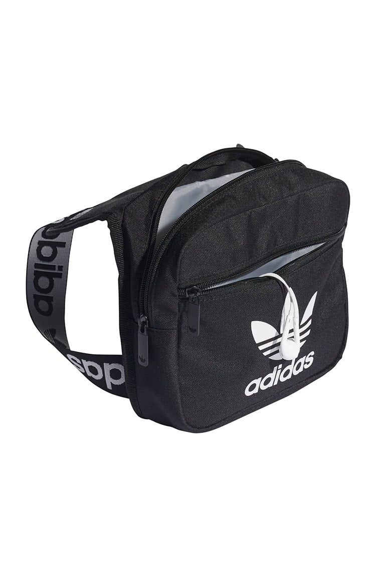 Bolsa Adidas Adicolor Sling Preta/Branca - NewSkull