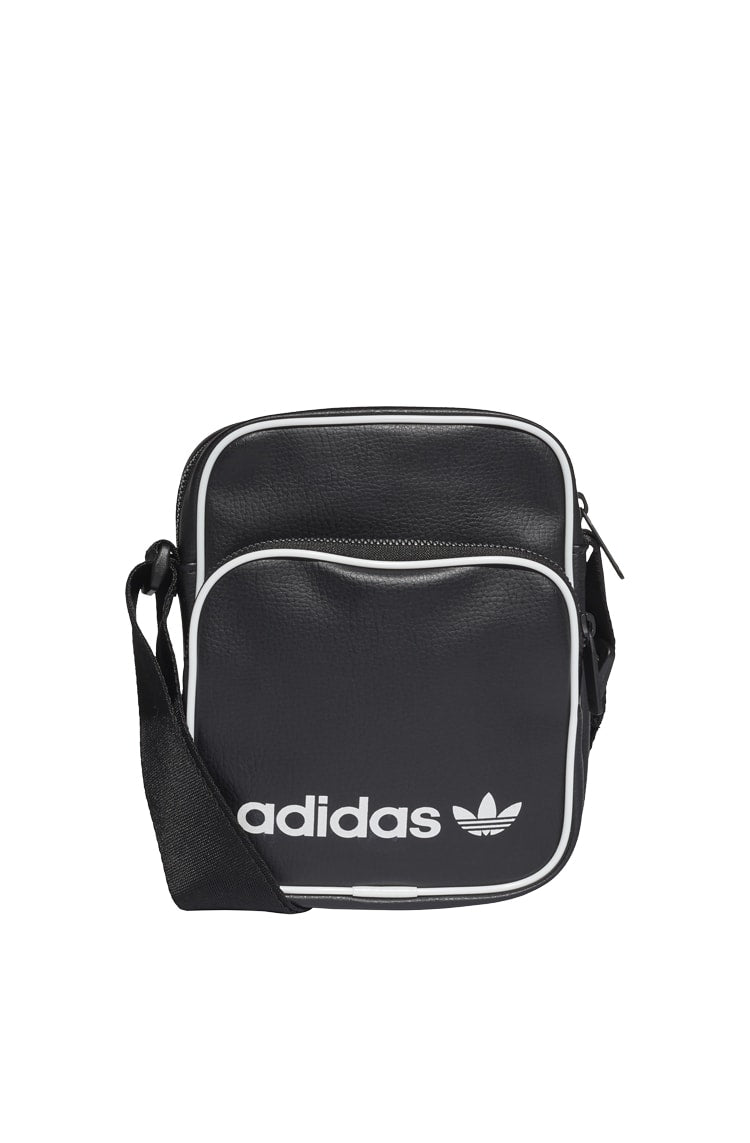Bolsa Adidas ShoulderBag M Vintage Preta/Branca - NewSkull