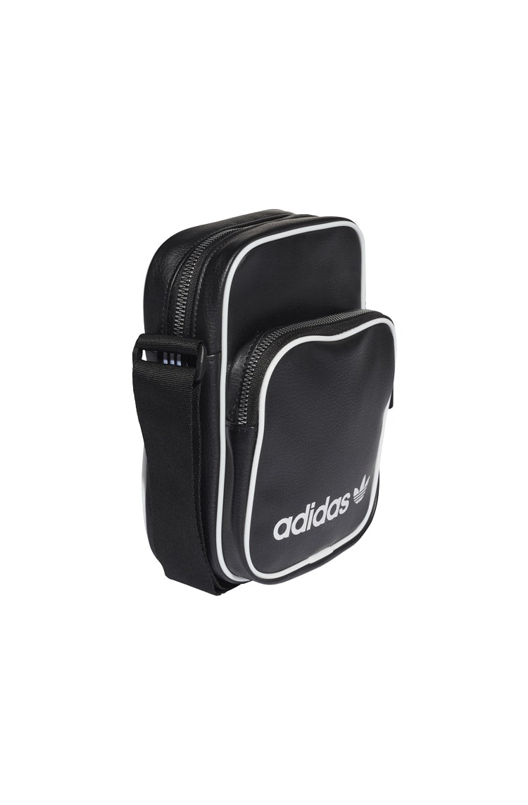 Bolsa Adidas ShoulderBag M Vintage Preta/Branca - NewSkull