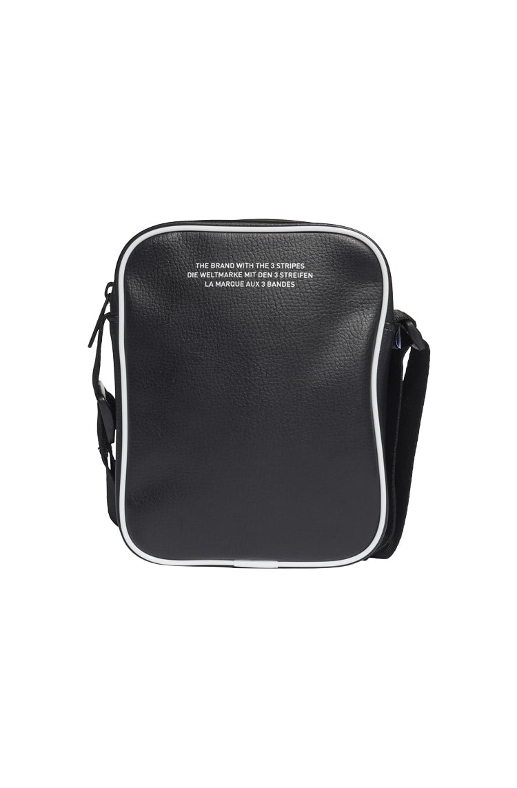 Bolsa Adidas ShoulderBag M Vintage Preta/Branca - NewSkull