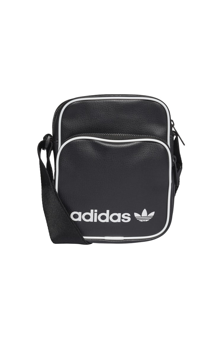 Bolsa Adidas ShoulderBag M Vintage Preta/Branca - NewSkull