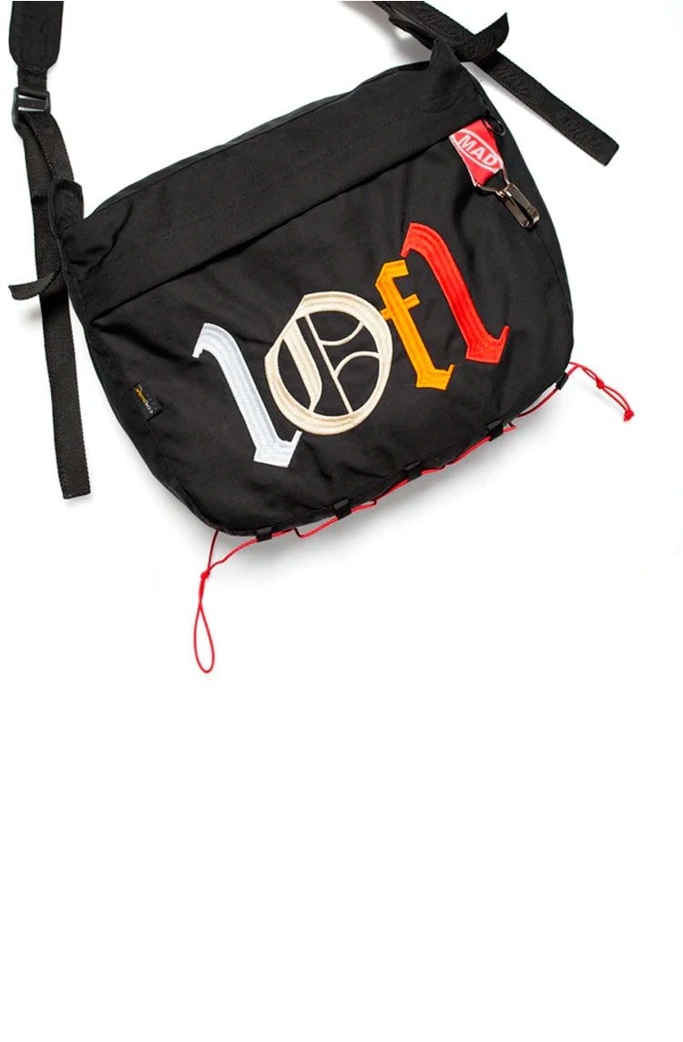 Bolsa Croco Cordura MADx1OF1 Preto - NewSkull